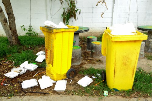 Construction site waste management in Millbank